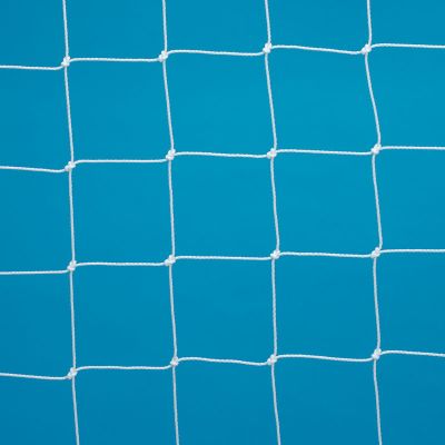 Pair of 3mm FP14 White Standard Profile Football Nets