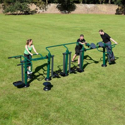 Steel Outdoor Adult Multi Gyms Sunshine Gym