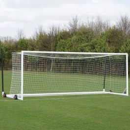 Senior 4g Euro Football Goals Pack C W Wheels & Nets